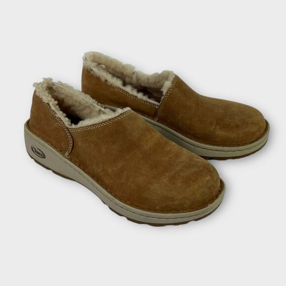 Chaco Zaagh Baa Nurl Leather Casual Shoes Size 7.5 - Picture 1 of 11